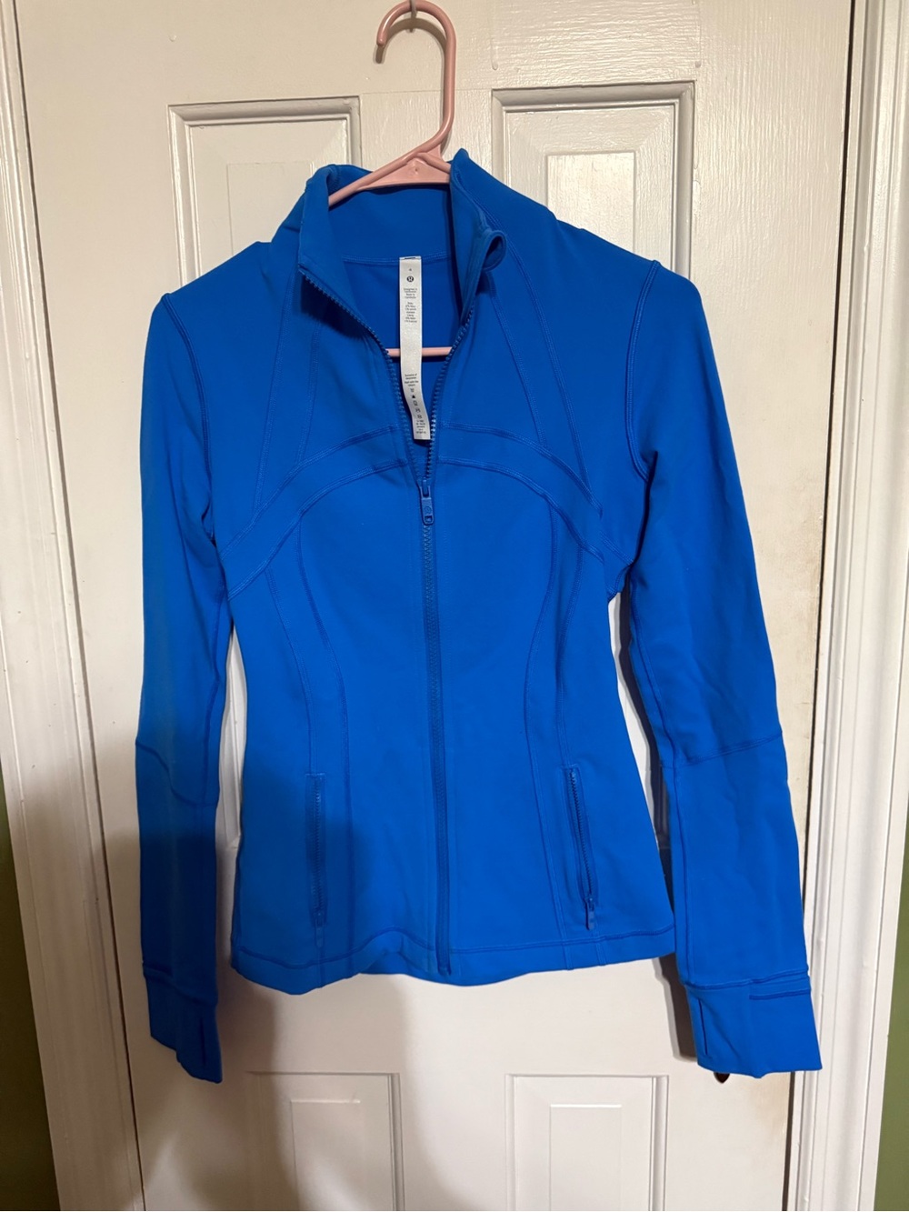 Poolside blue define jacket
